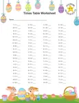 Design your own times table worksheets with our cool generator! Offers complete flexibility in number ranges, and fun educational and captivating backgrounds.