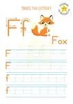 Engage kids with free letter F tracing worksheets featuring a friendly frog and fearless fox! Download high-quality PDFs and start tracing today!
