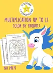 Download our free multiplication coloring worksheets and turn math into an adventure. Multiplication Color by Number is so cool! Color by code to reveal the U..