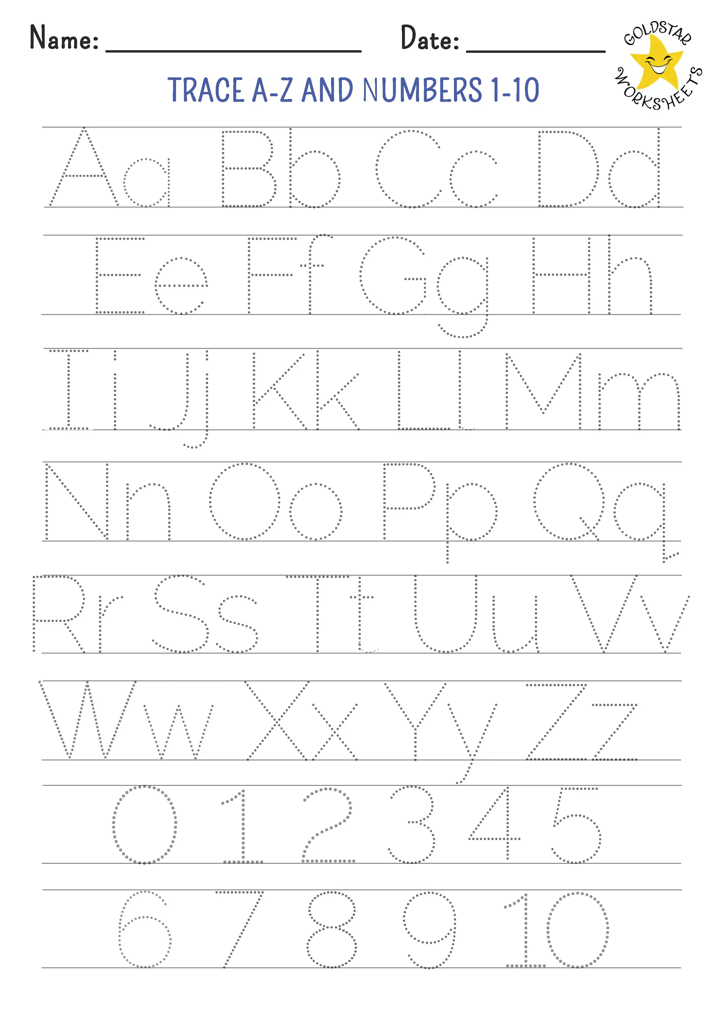 Letter trace sheets discount