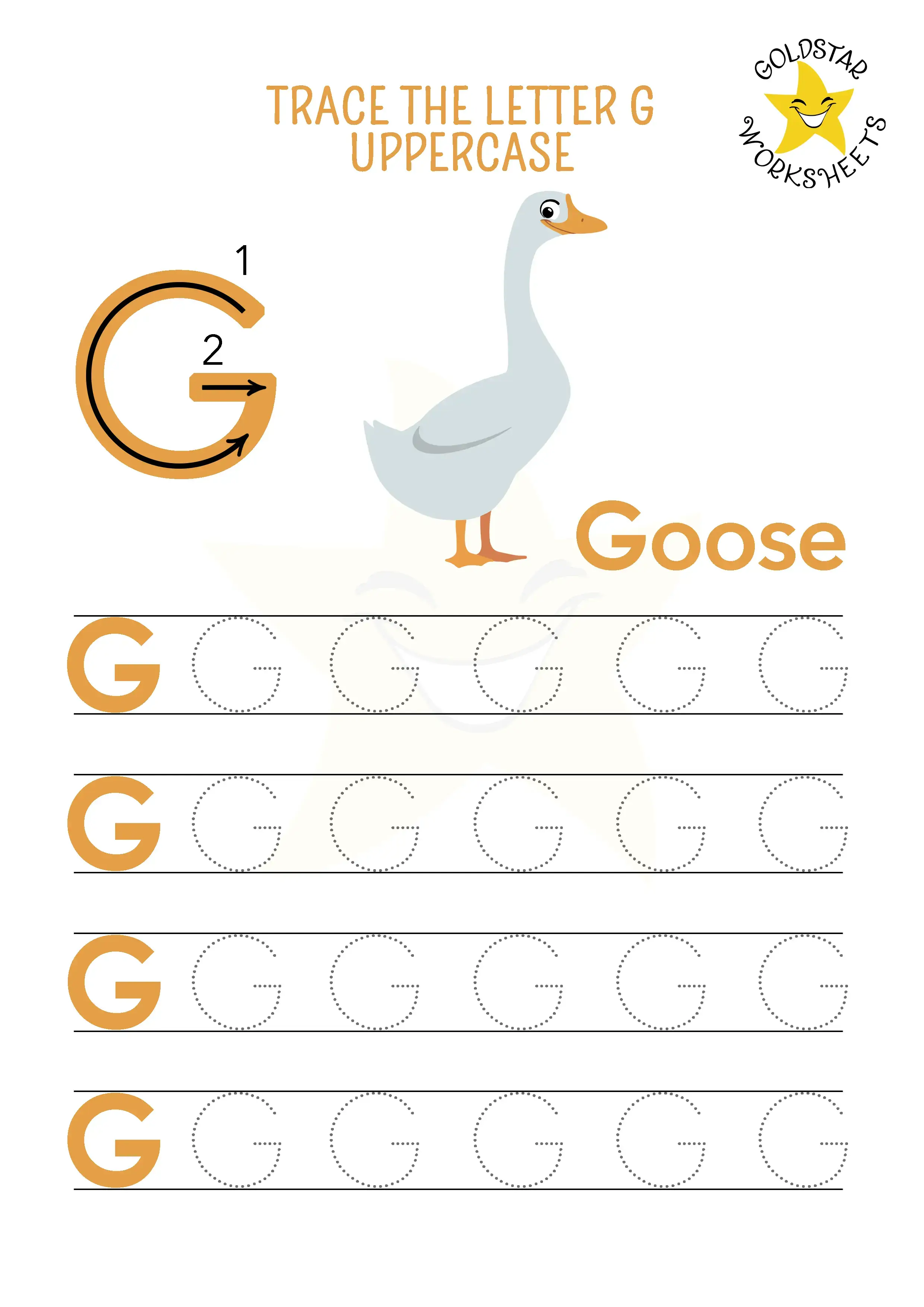 Free Uppercase Letter Tracing Worksheets - Fun & Educational A-Z Pages
