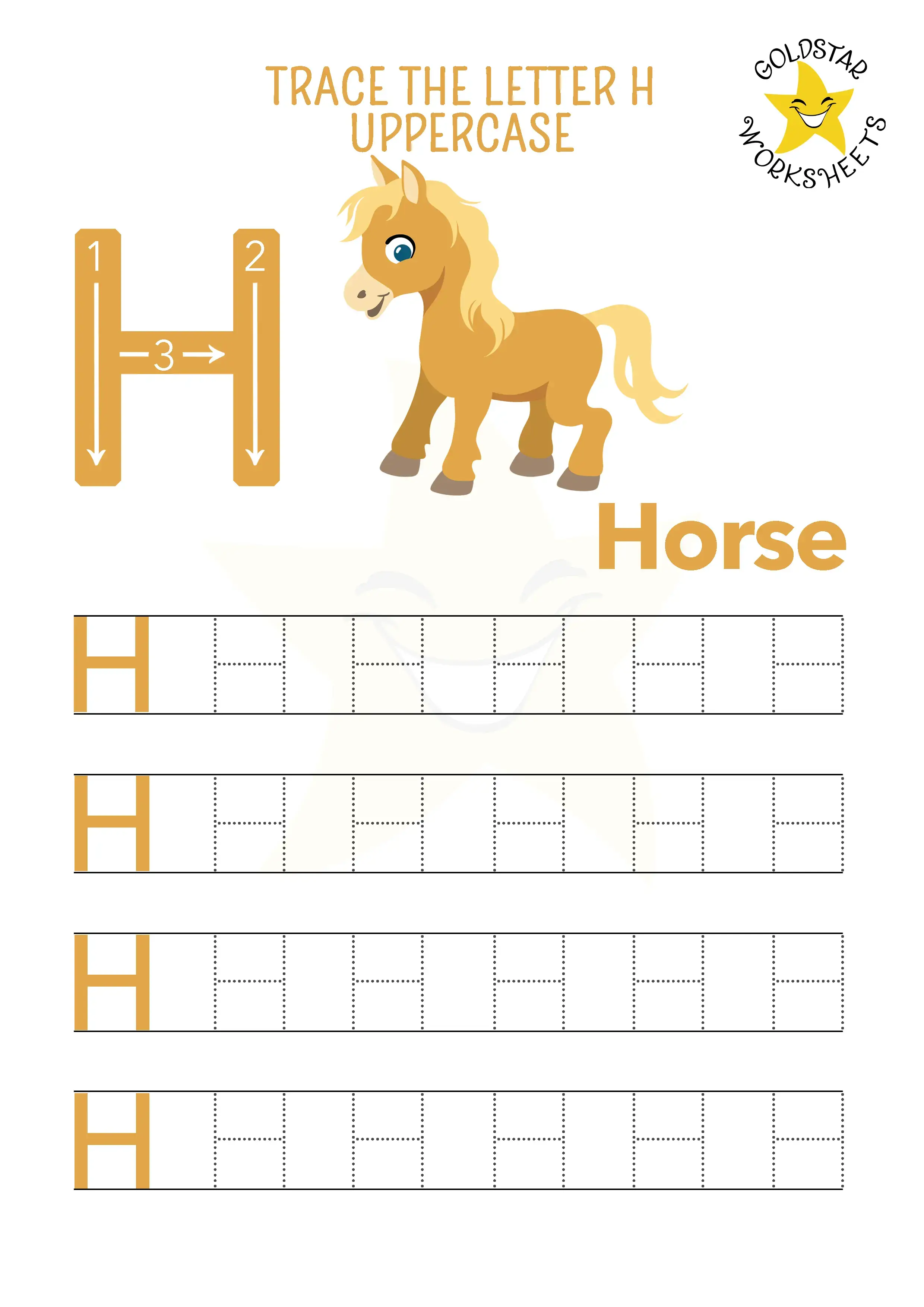 Free Uppercase Letter Tracing Worksheets - Fun & Educational A-Z Pages