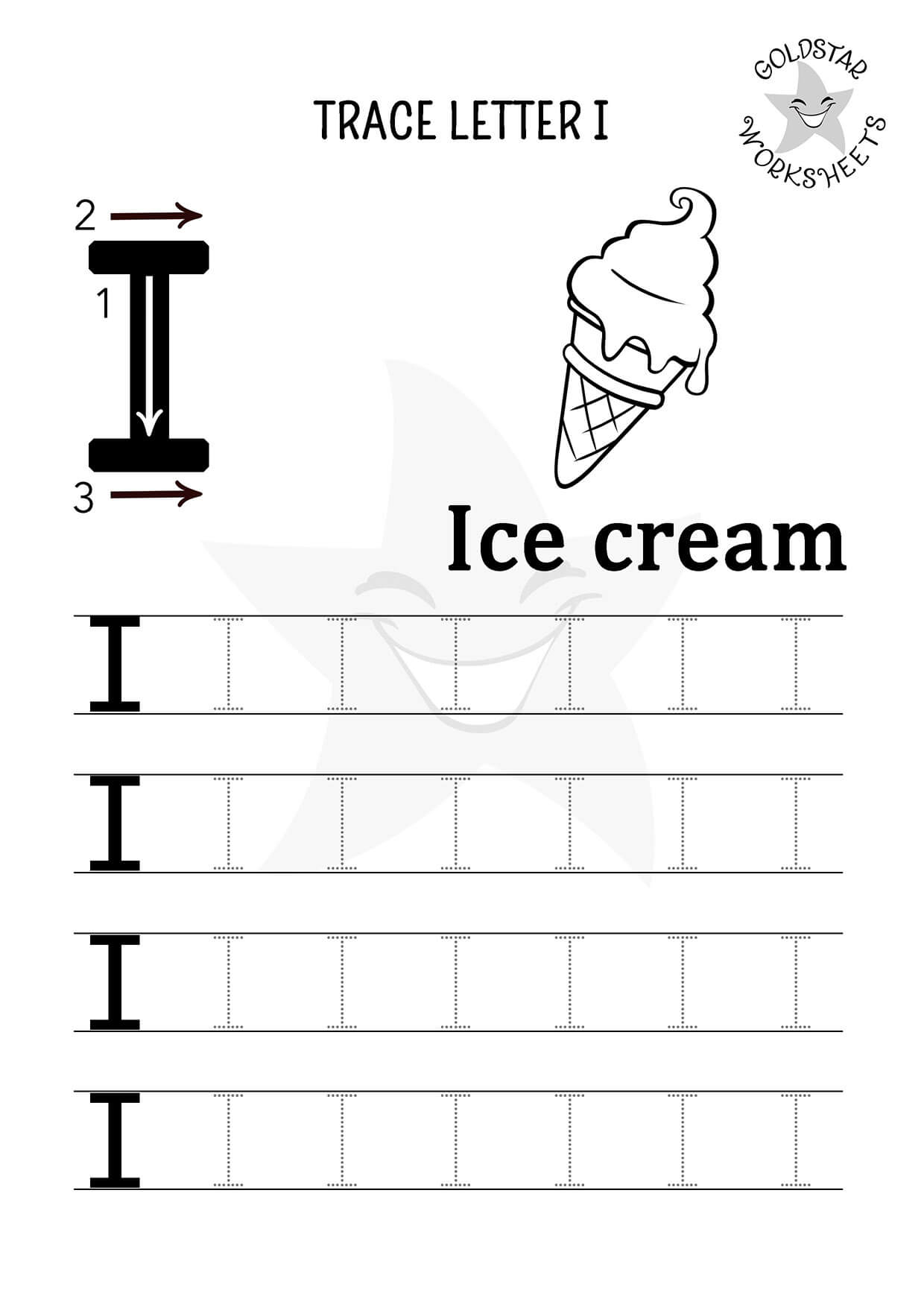 Letter I Tracing Worksheet Letter D Tracing Worksheet Free