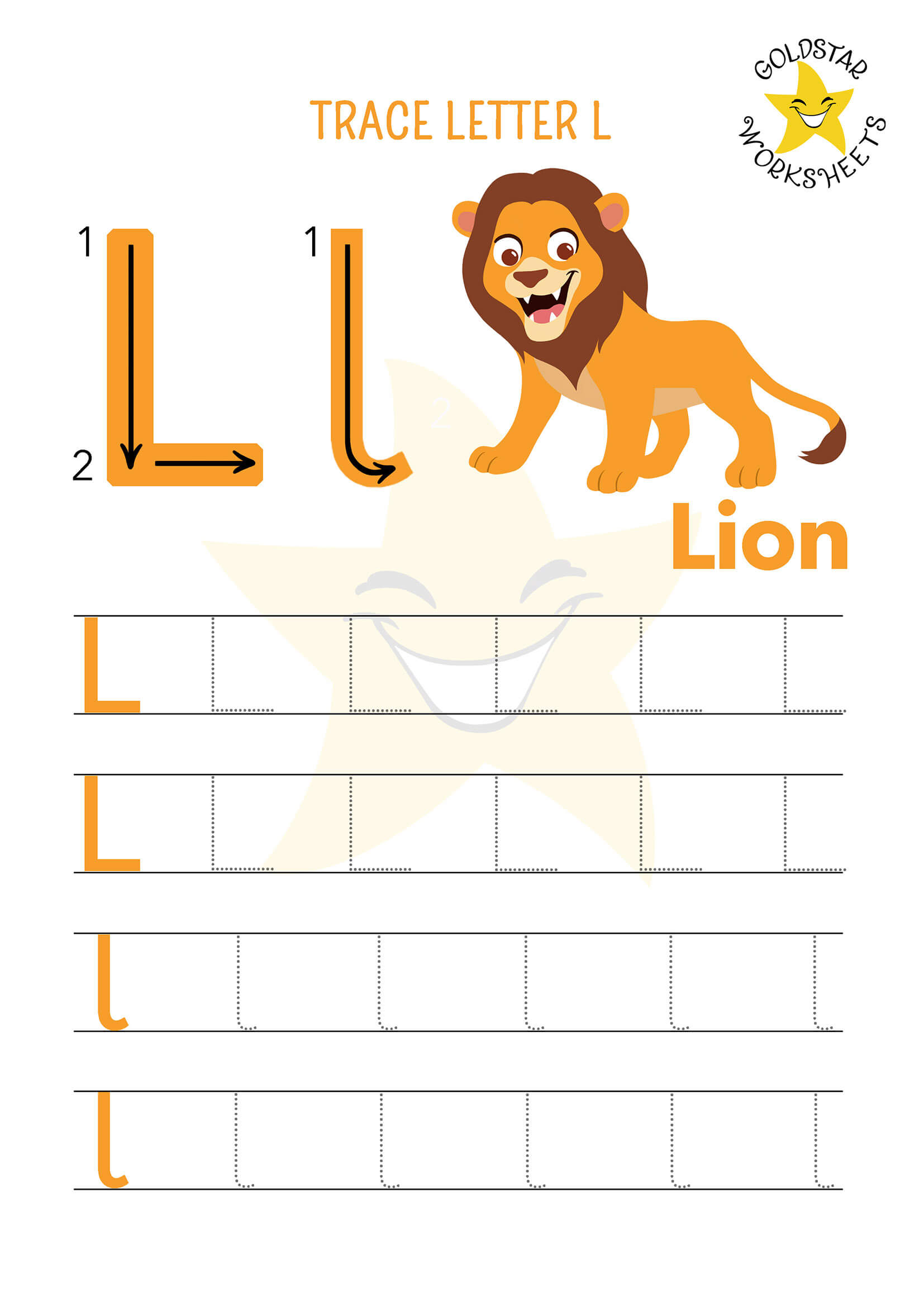 High Quality Letter L Worksheet that Holds Kids Attention (Free, PDF)