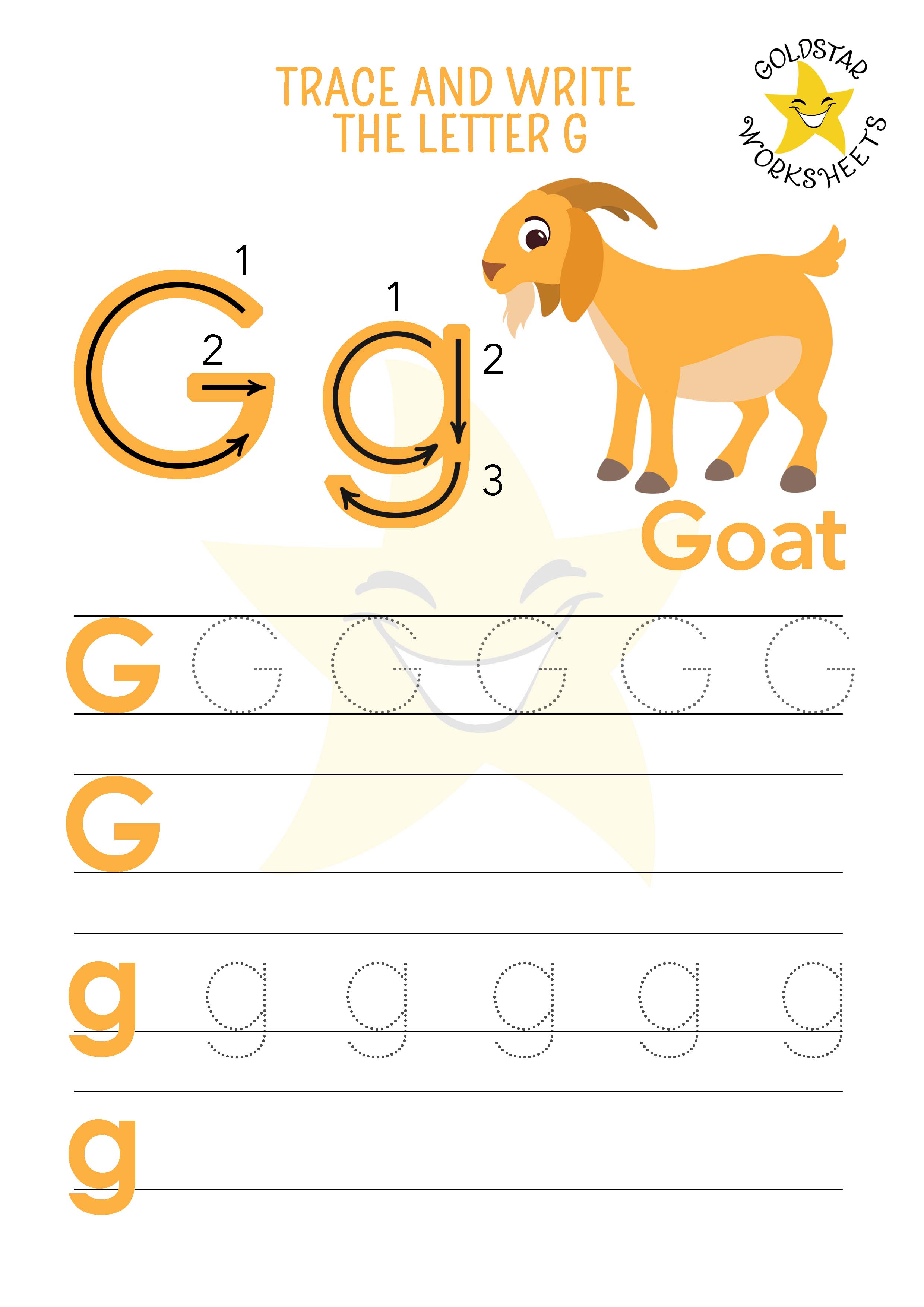 Lowercase And Uppercase Practice
