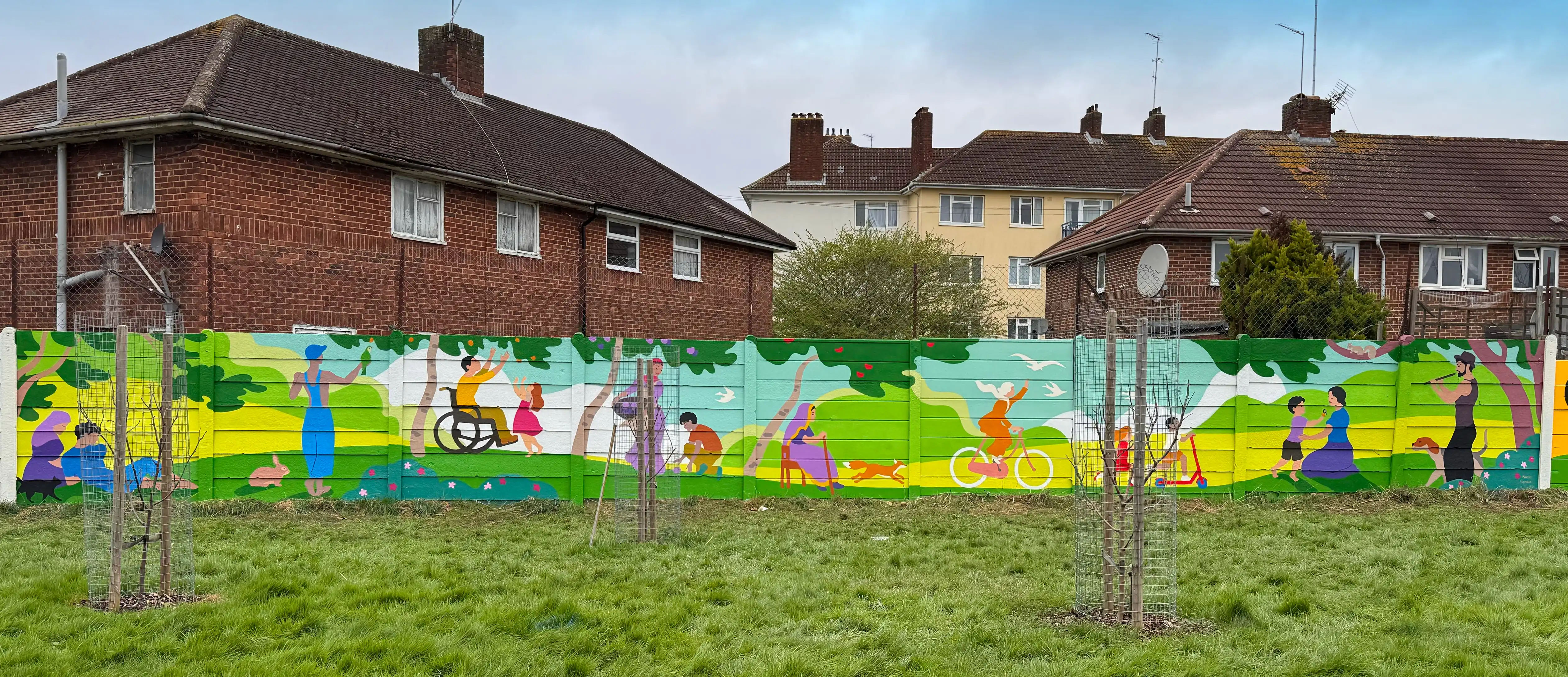 Mural on Longstone Avenue, Brent